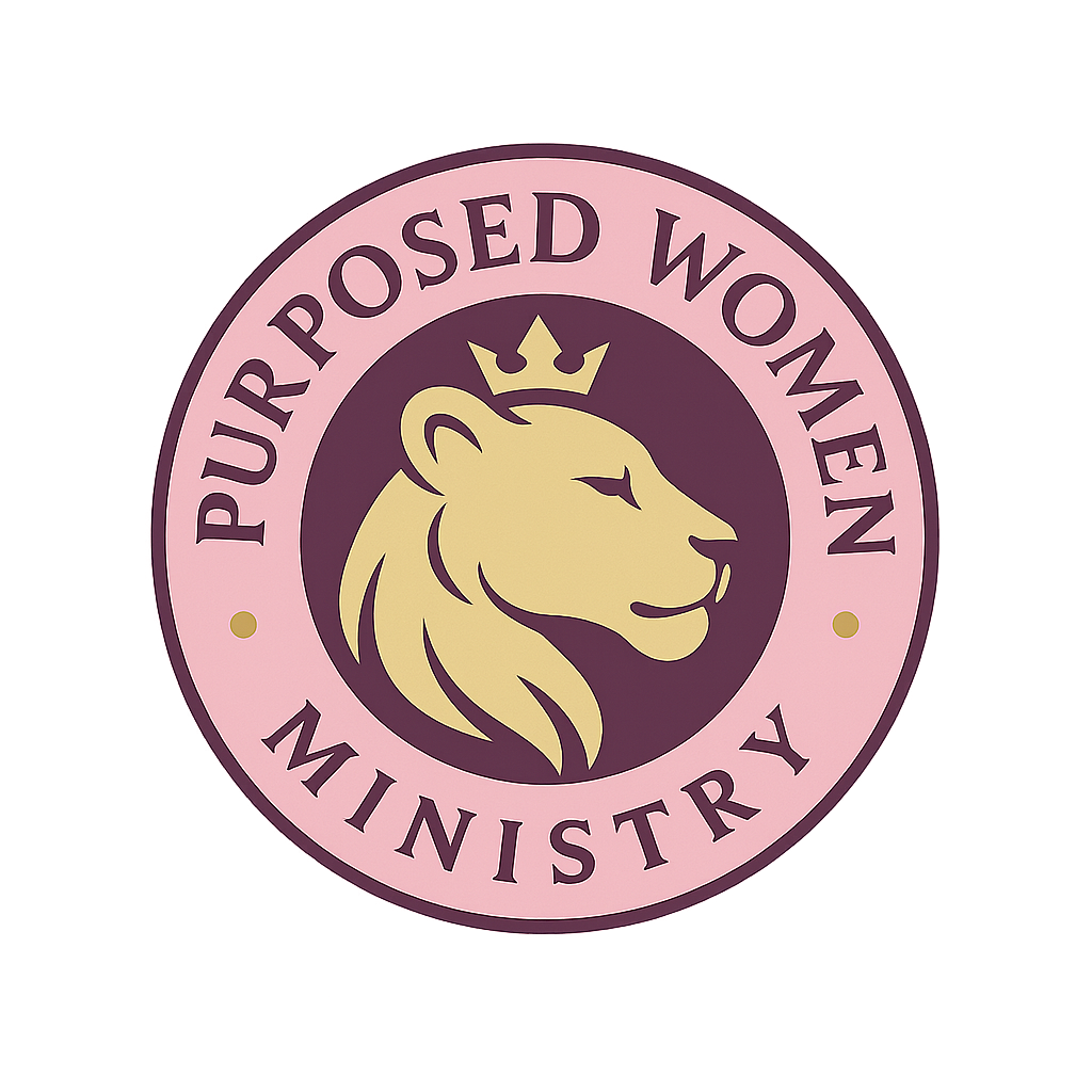 Purposed Women Ministry circular logo