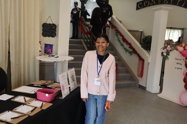 Purposed Women volunteers serving and connecting with the community